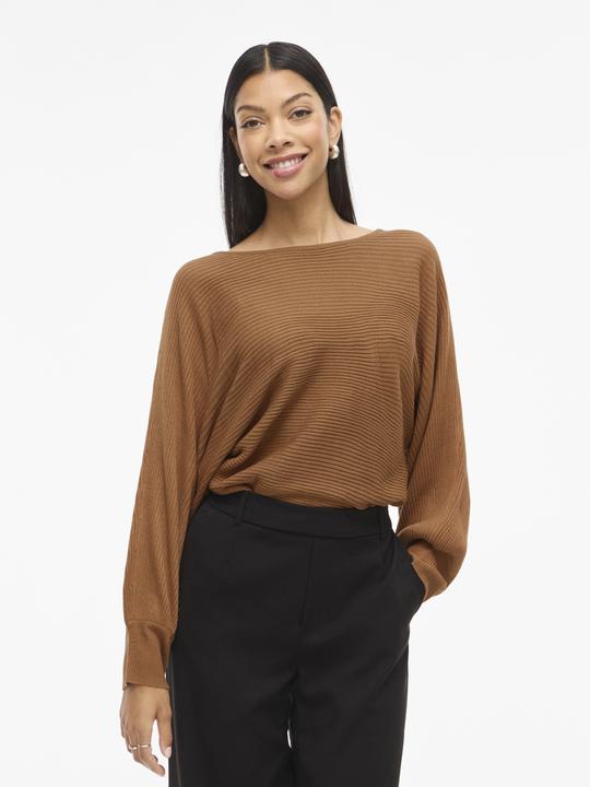 Actual product image Vila VIVILJA U-Boot-Ausschnitt Strickpullover (XS)