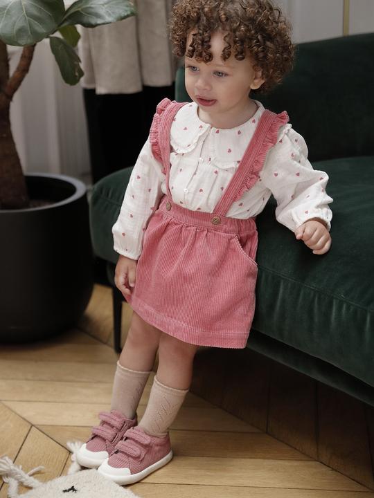 Immagine prodotto Vertbaudet Camicetta da bambina in mussola con cuori (68)