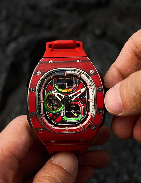 Actual product image Nubeo NB-6105-03 Viper (Power reserve display)