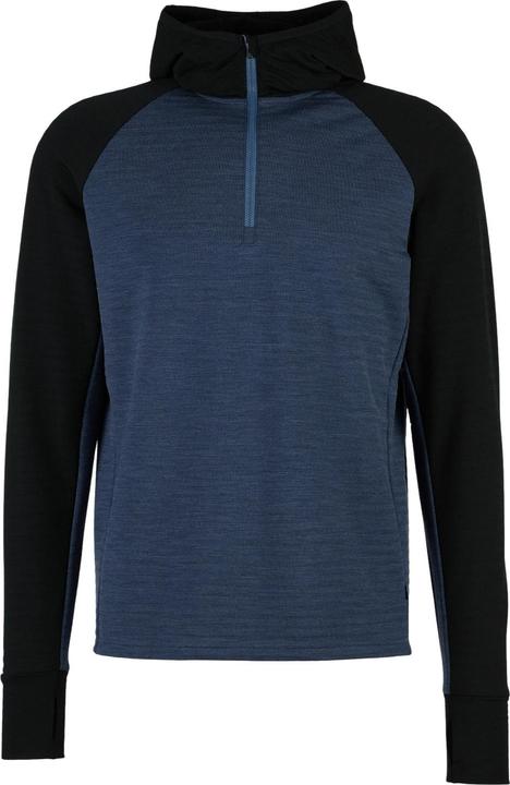 Black, Blauschwarz, Dark Navy Melange