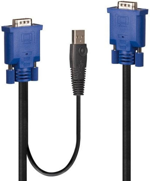 Lindy Kombiniertes KVM- und USB-Kabel 2m VGA KVM Combo Kabel mit USB