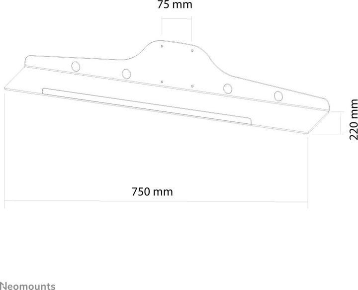 Image du produit Neomounts Keyb-V100 (10 kg)