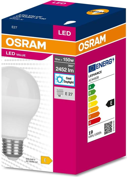 Image du produit Ledvance LED E27 19W (E27, 2542 lm)