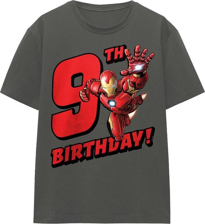 Produktbild Iron Man TShirt 9 Geburtstag (S)