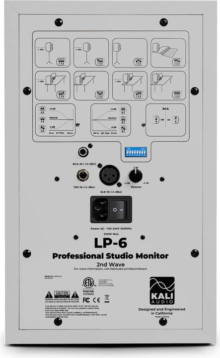 Actual product image Kali Audio LP-6 2nd (Active, 1 pc., 1x 80 W)
