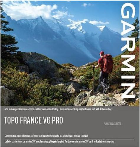 Actual product image Garmin TOPO France v6 PRO - Southeast