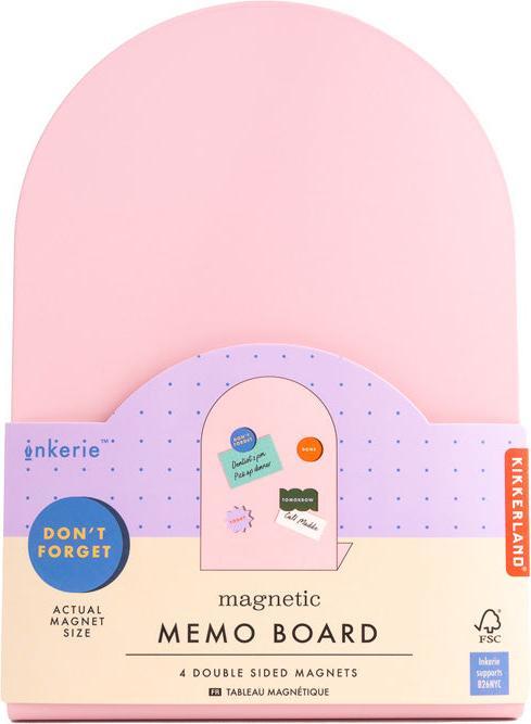 Produktbild Kikkerland Memo Board Pink (Magnettafel, Pinnwand)