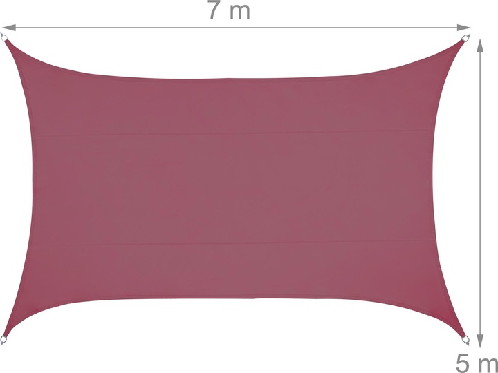 Actual product image Relaxdays Awning (500 x 700 x 0.1 cm)