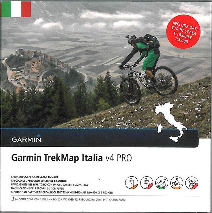 Produktbild Garmin Trekmap Italien V4 Pro