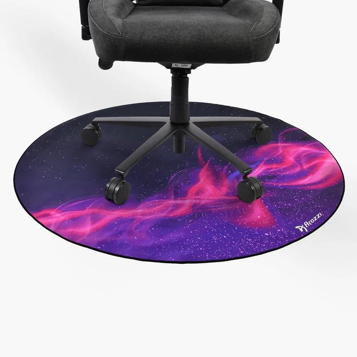 Actual product image Arozzi Computer chairs / desks ZONA Round Floor Pad - Purple Galaxy (120.93 x 120.93 cm)