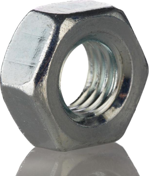 Actual product image RS PRO Hexagon nuts stainless M10 (M10)