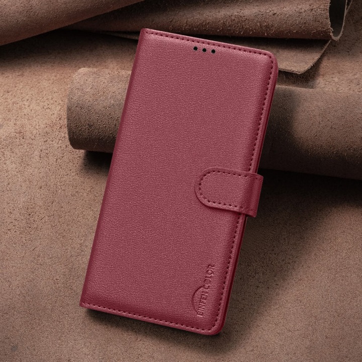 Productafbeelding Binfen Color Galaxy A16 - BINFEN leren hoesje met RFID-locker (Samsung Galaxy A16 5G)