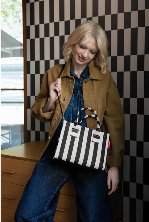 Produktbild reisenthel Tasche Daily Shopper XS Summerstripes Black