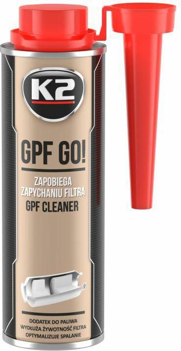 Produktbild GCS K2 Dodatek Do Paliwa (Benzyny) Zapobiega Zapychaniu Filtra Gpf 250ml
