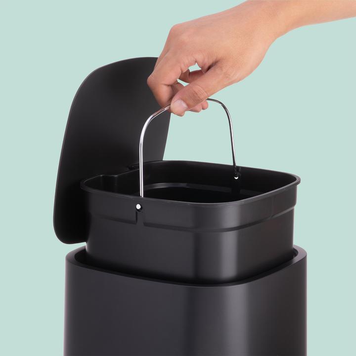 Actual product image Relaxdays pedal bin (9 l)