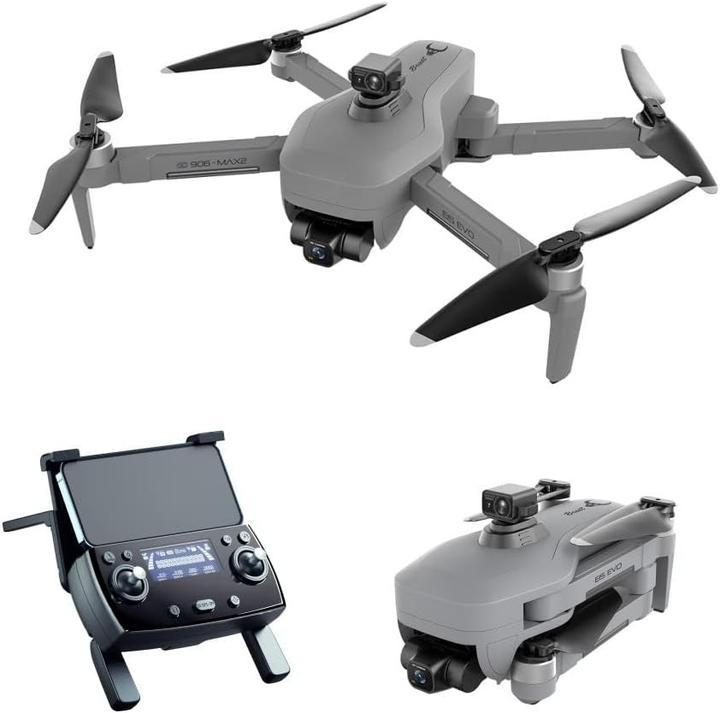 Image du produit Luxwallet EvoFly Dodge - 45Km/h - 4K GPS Drone - 4KM - Obstakel Ontwijken - 5Ghz WiFi - Gimbal 3-as Camera - M