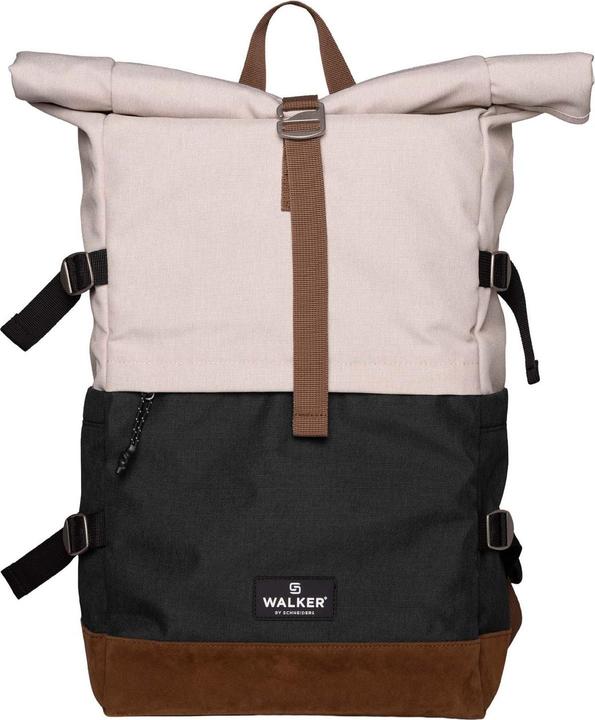 Produktbild Walker Schulrucksack Roll up two popcorn/black (23 l)