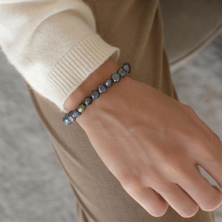 Immagine prodotto Valero Pearls Perla d'acqua dolce in argento da donna 19,0 cm - 3694 (Argento)