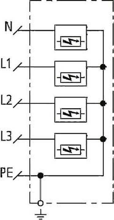 Image du produit Dehn shield DSH ZP 2 TNS 255