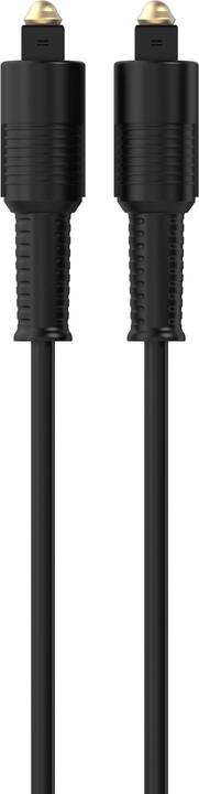 Produktbild Sinox Optisk kabel. 1,5m. Sort (1.50 m, Toslink Kabel)