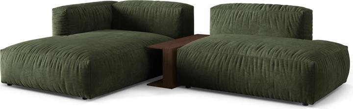 Image du produit Micadoni Canapé D'Angle Gauche Modulaire, "Martina", 2 Places, 292x176x75 Fabriqué en Europe (Canapé modulaire, Canapé d'angle)