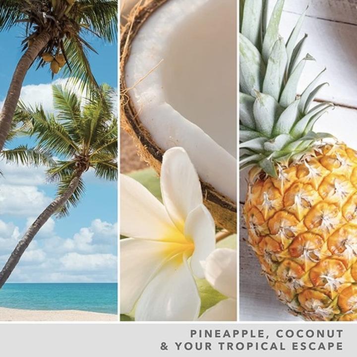 Actual product image Yankee Candle Duftkerze Coconut Beach Signature Large Jar