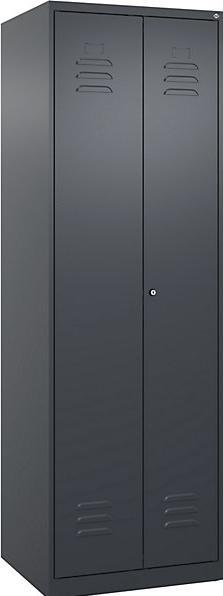 Actual product image C+P Black and white locker Classic PLUS (60 cm, 185 cm)
