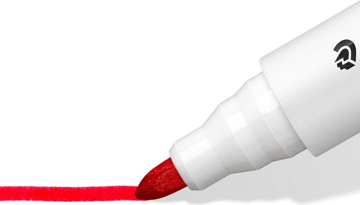 Image du produit Staedtler Marqueur pour tableau blanc Lumocolor 351 (Multicolore, 2 mm, 10 x)