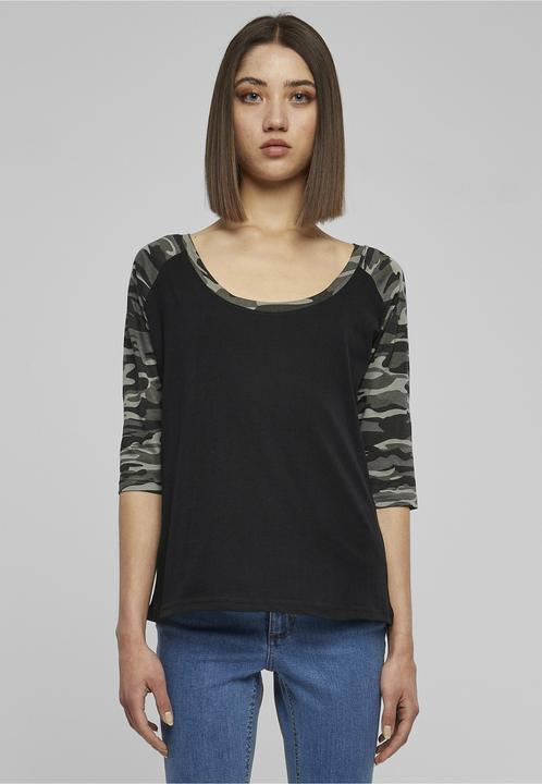 Actual product image Urban Classics Ladies 3/4 Contrast Raglan Tee (XXL)