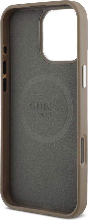 Produktbild Guess GUHMP16LPGTSPSW Hülle (Apple iPhone 16 Pro)