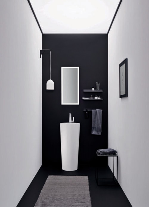 Actual product image Alape washbasin WT.RX400H.CO, round diameter 40.0cm, 4507800000, white (500 mm, 470 mm)