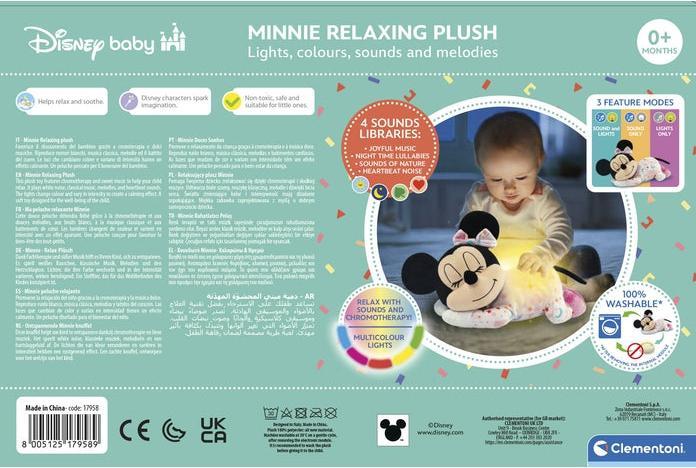 Actual product image Clementoni Minnie Mindfulness Plush