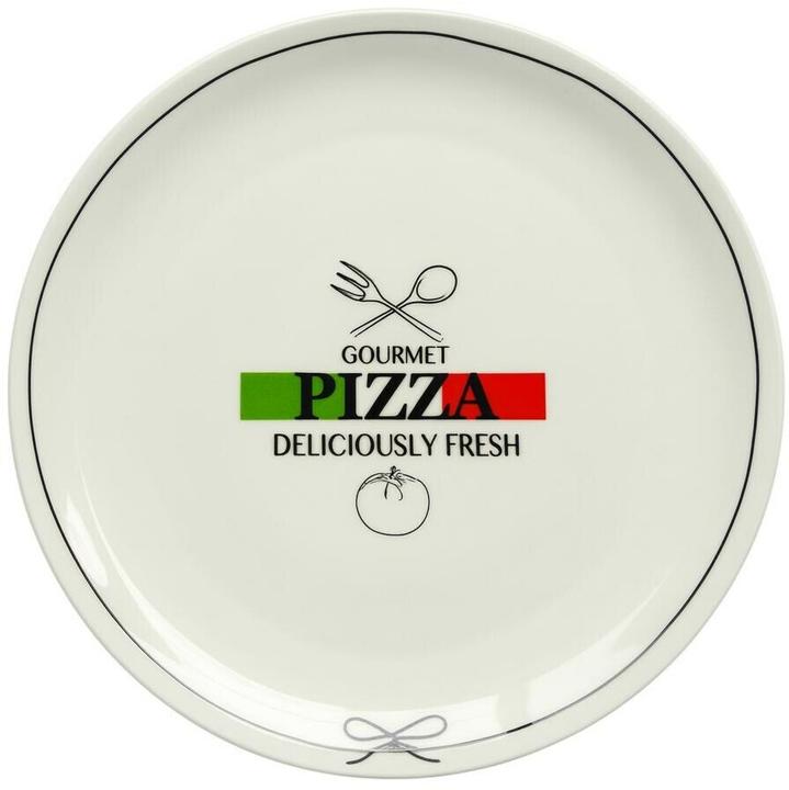 Image du produit Mäser Pizzateller Gourmet 30 cm, 6 Stück, Weiss (30 cm)