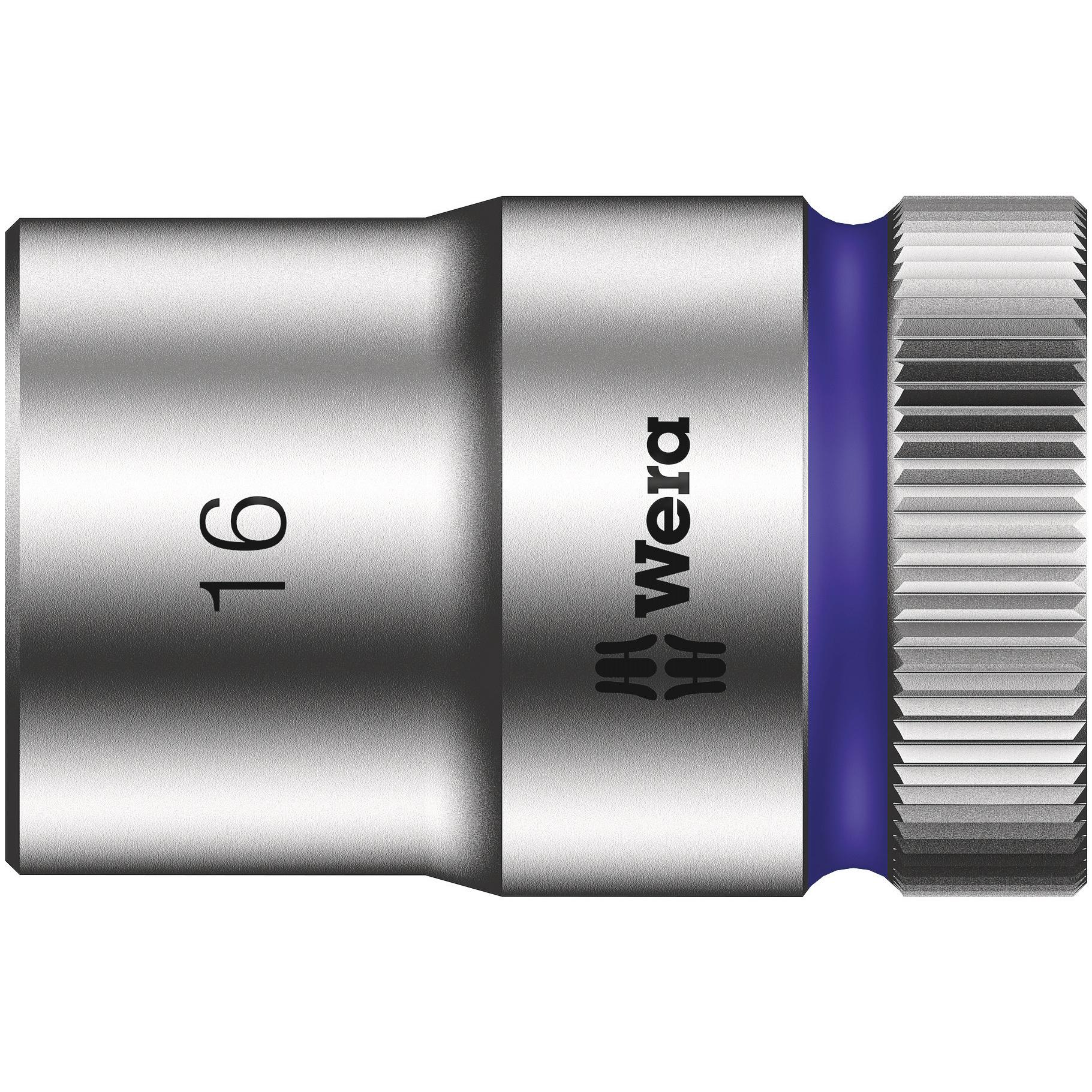 Wera, Steckschlüssel + Stecknuss, 8790 HMC Zyklop Nuss 16,0 (16 mm)