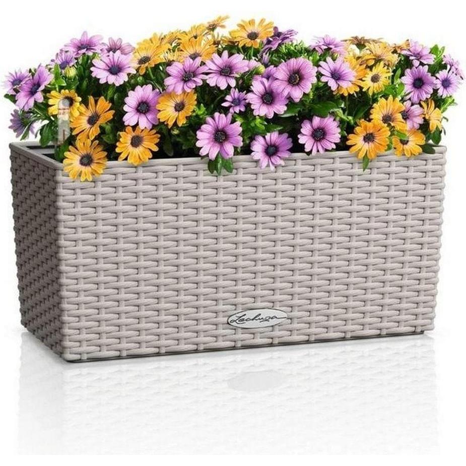 Lechuza, Vaso da fiori, BALCONERA Cottage 40 Sandbraun (40 x 40 x 19 cm)