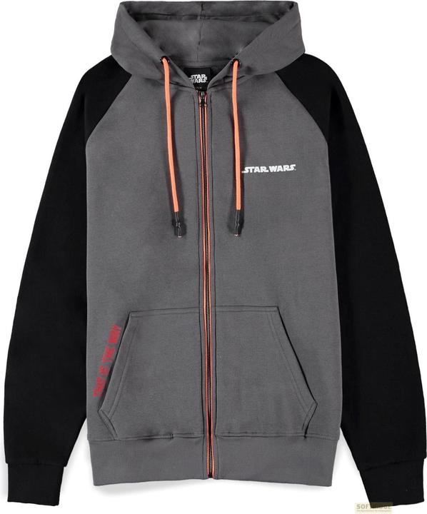 Image du produit The Mandalorian Sweat à capuche zippé pour hommes (L)