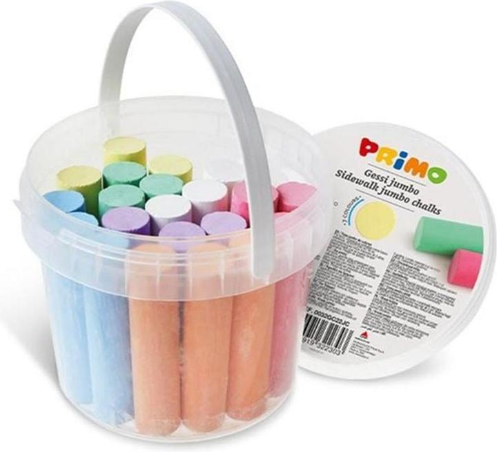 Primo Craie de rue 22 pièces, 7 couleurs (22x)