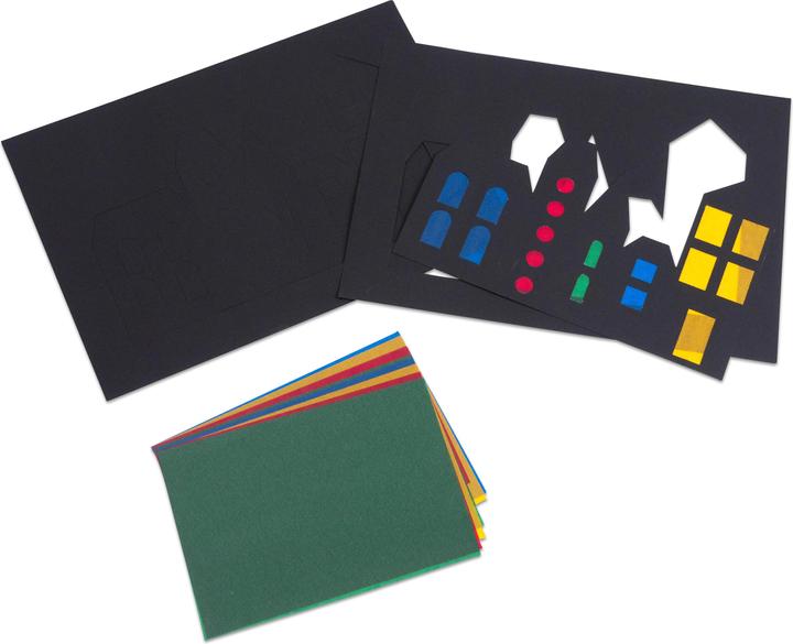 Image du produit Betzold Ville de tableaux de fenêtre, 12 pièces (300 g/m², 12x)