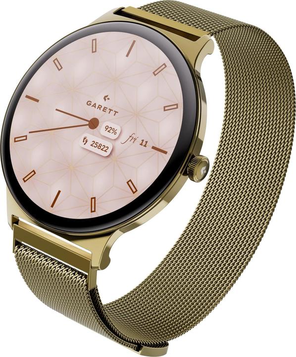 Produktbild Garett Smartwatch Verona 2 zlatá MESH steel