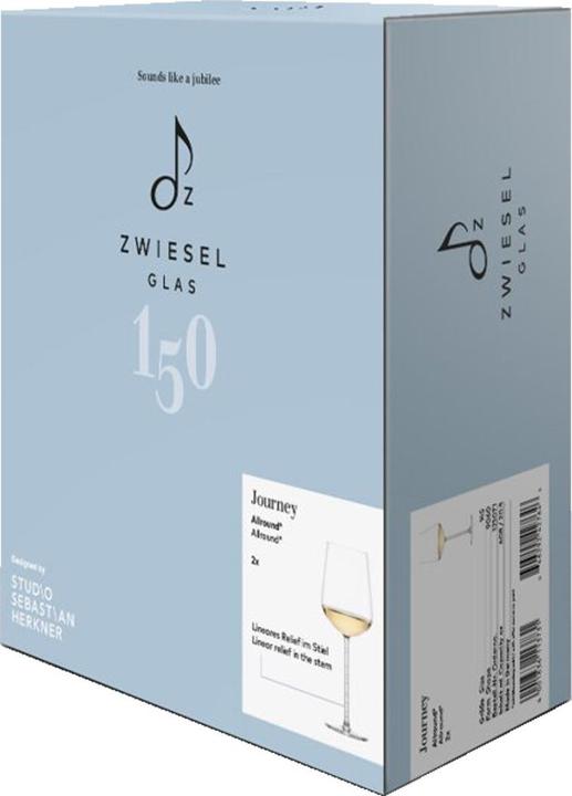 Actual product image Zwiesel ZWG Allround Wine Glass Journey (60.80 cl, 2 Glasses, White wine glasses)