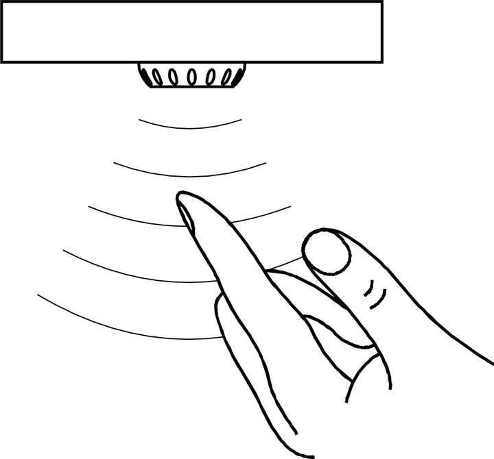Produktbild Domus IR-Schalter Simply-Sensor max. 250W 230V mit Einbausensor