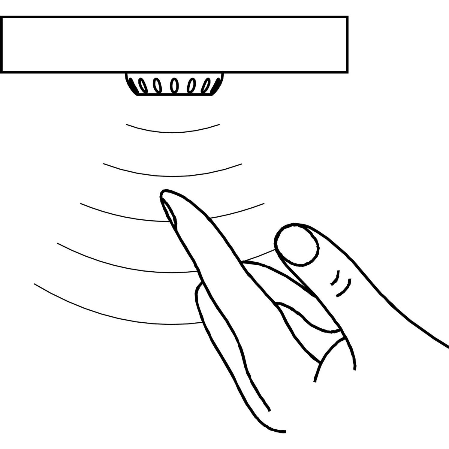 Thumbnail - Domus, Zubehör Beleuchtung, IR-Schalter Simply-Sensor max. 250W 230V mit Einbausensor