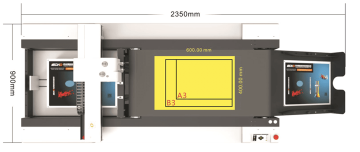 Image du produit Tschudi Büromaschinen Poinçonneuse numérique / traceur de découpe T-CUT 7553+, Format 75 x 53 cm