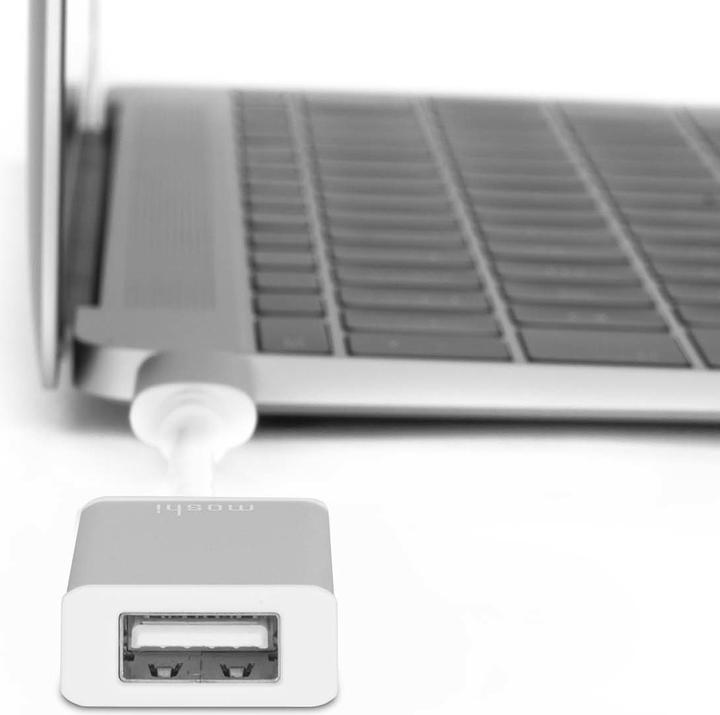 Actual product image Moshi USB-C - USB A (0.13 m, USB 3.2 Gen 2)