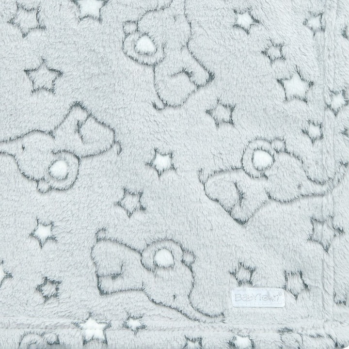 Actual product image Baby Town blanket stars and penguins