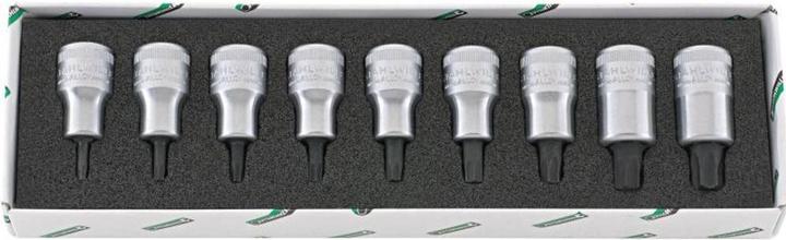 Actual product image Stahlwille 54TX/9 Set: Screwdriver bits