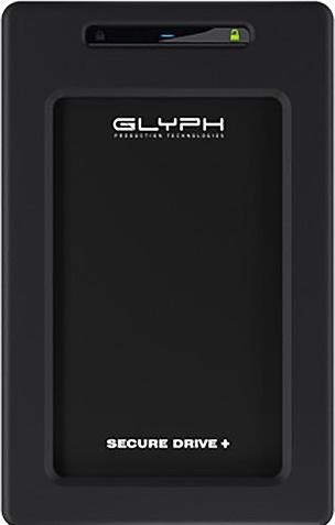 Image du produit Glyph SecureDrive+ Bluetooth, 2TB Encrypted HDD Drive with Bluetooth, Bus-powered, USB 3.2 Gen1, USB-C & T (2 To)