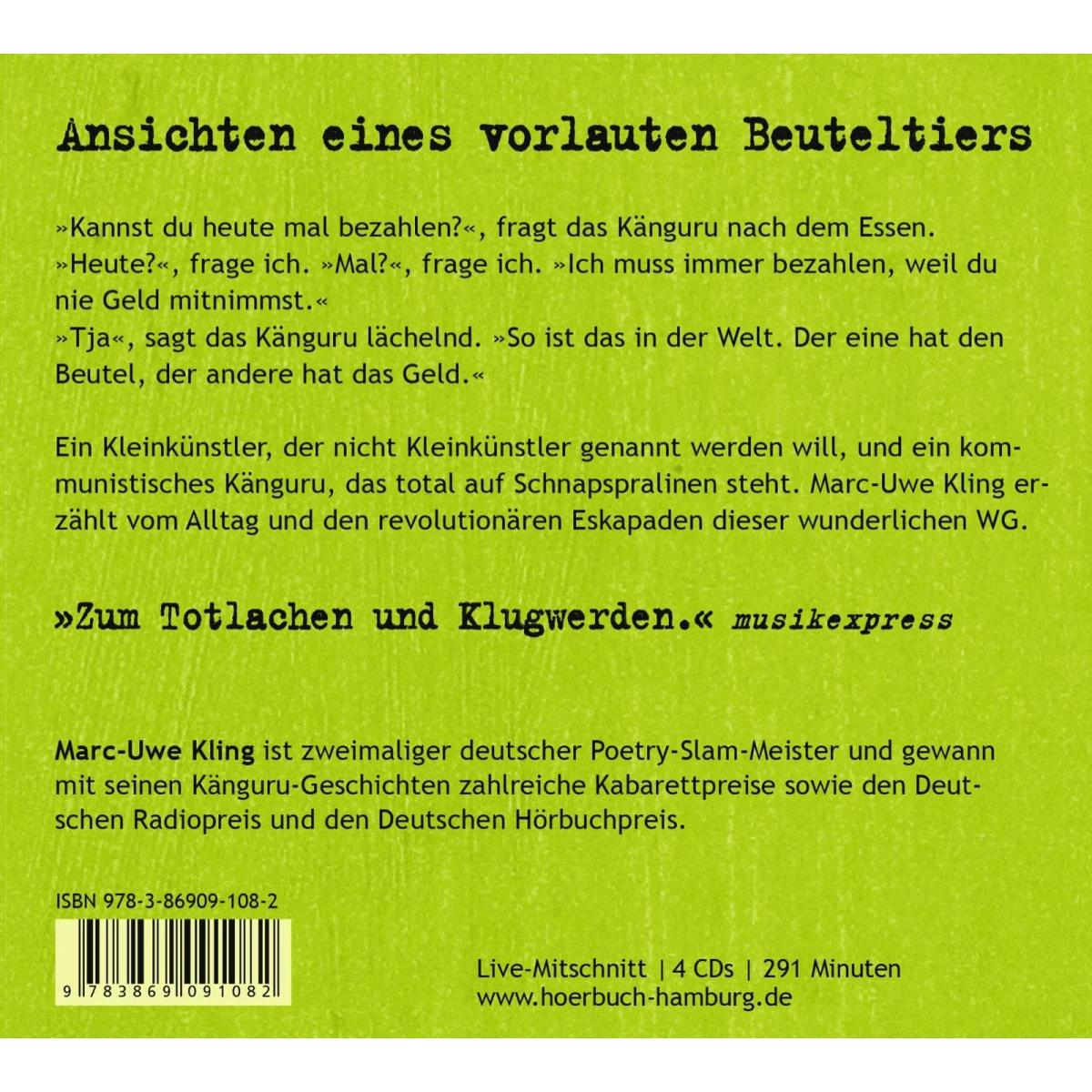 Thumbnail - Die Känguru-Chroniken, Hörbücher von Marc-Uwe Kling