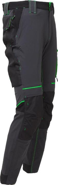 Produktbild U-Power WORKWEAR Atom asphaltgrau / grün S (S)