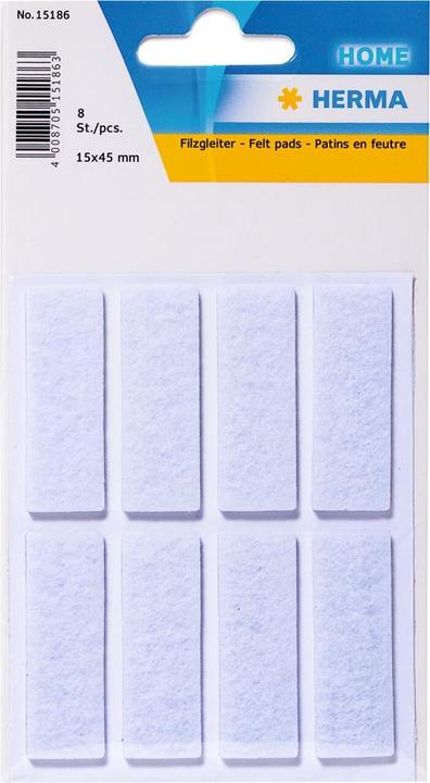 Actual product image Herma Felt gliders (Felt gliders, 6 Piece)